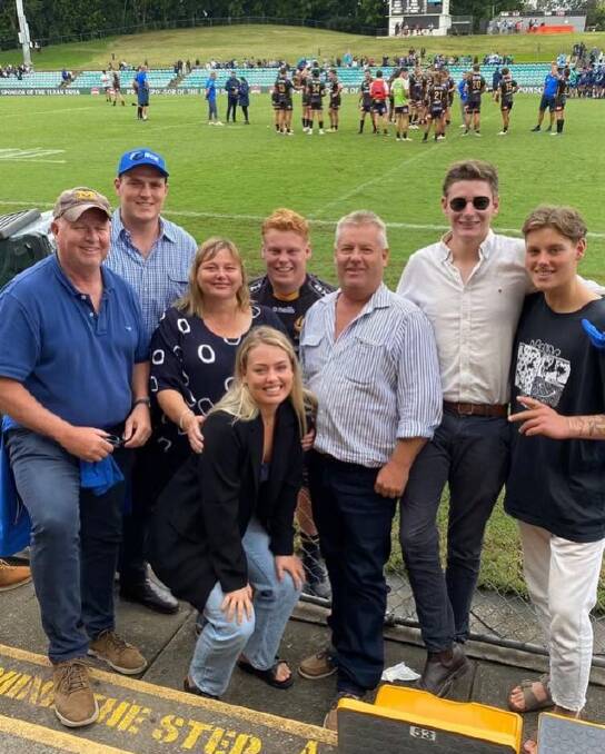 Moment to savour: Bo Abra said having his family there to share his Super Rugby debut with him made it all the more special.