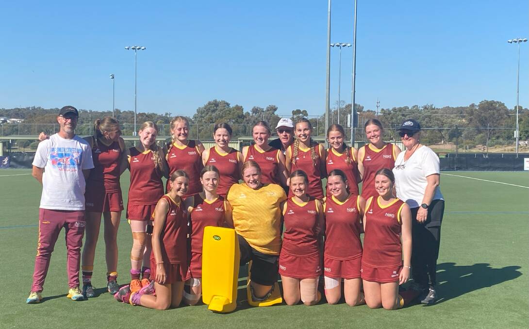 NIAS' girls hockey side had a gripping win in the final to claim the gold for the 2024 edition. Picture Supplied