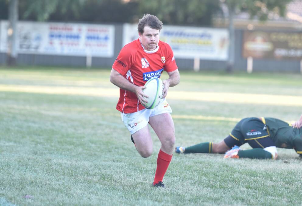 Darrell Morrison has been a consistent presence in the Gunnedah backline since he debuted in his late teens. Picture by Samantha Newsam