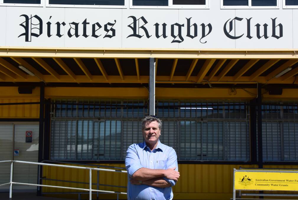 A lasting legacy: Stuart Prowse said it was "a real honour" to be awarded Pirates life membership.