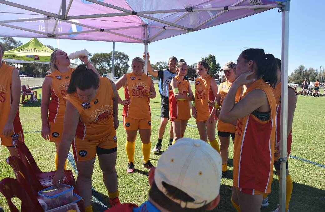 HAVE A RUN: The Moree Suns are planning to host some come and try days for both juniors and women as they prepare for the upcoming season. Photo: Haley Caccianiga.
