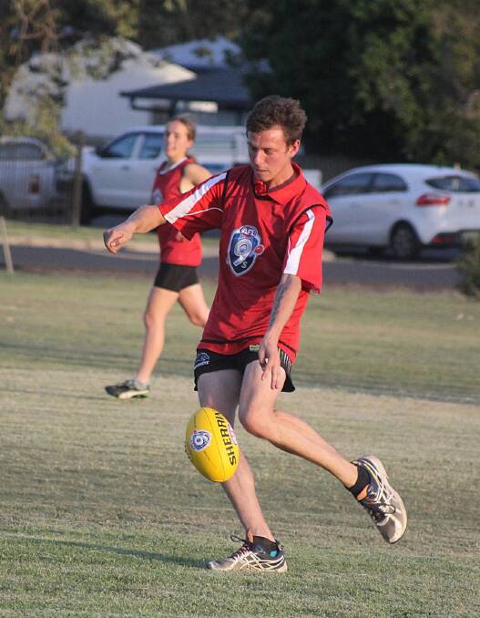 Ashley Jones is looking forward to the return of the Moree Suns AFL9s competition. Photo: Haley Caccianiga.