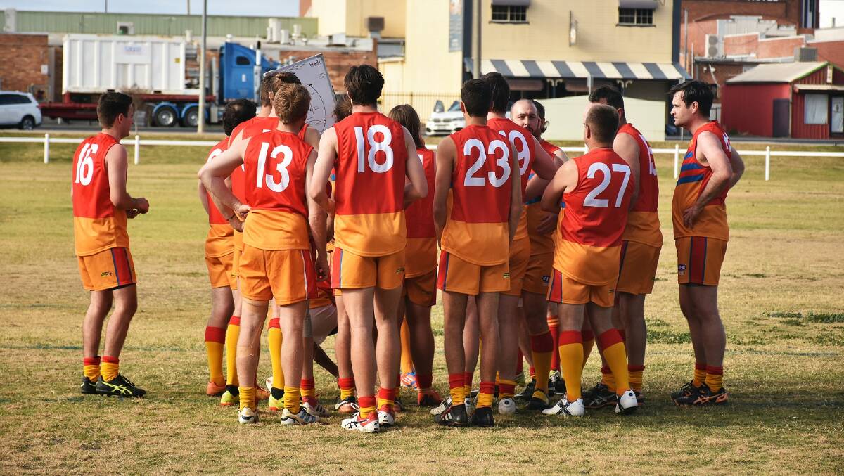 The Moree Suns are entering three teams into the AFL North West competition year, including senior men's, women's and under 17s. Photo: Haley Caccianiga.