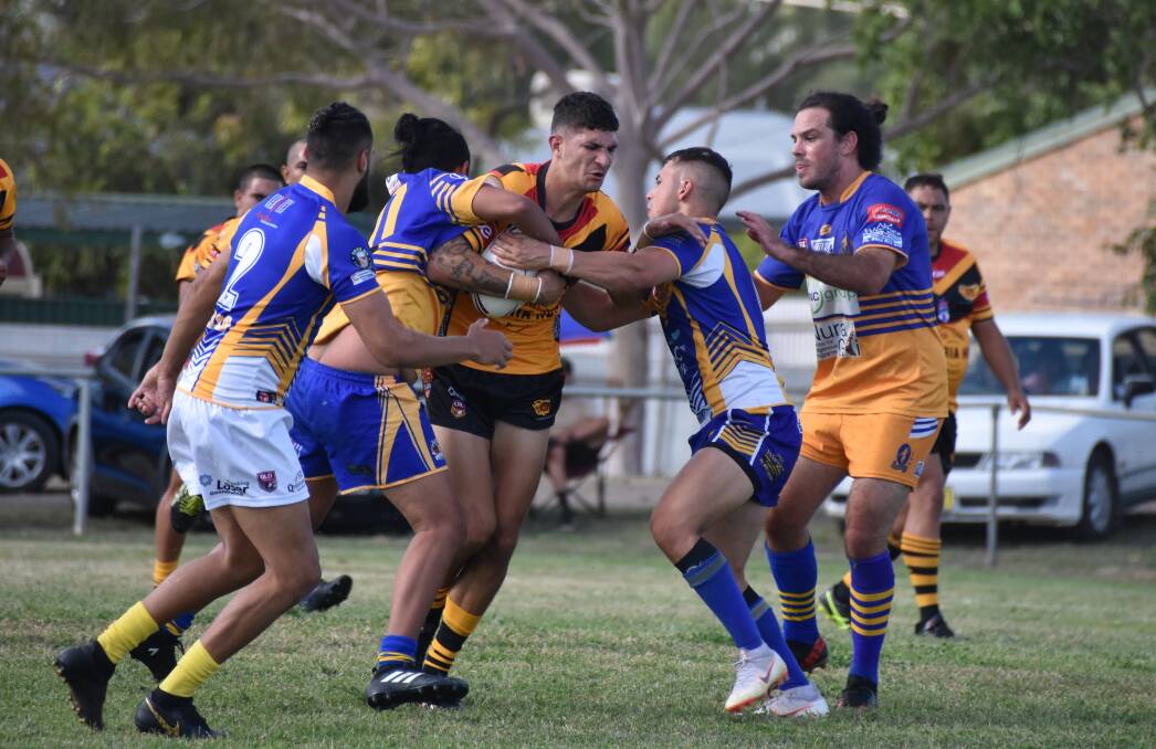 KEY CLASH: Tristan Duncan-Ward and the Moree Boomerangs prepare to face the Narwan Eels for their most important game of the season.