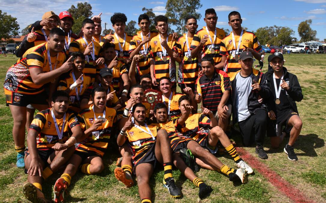 PREMIERS: The Moree Boomerangs won the 2018 under-18s competition.