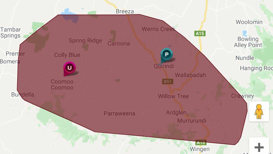 Power back on after no electricity for more than three hours