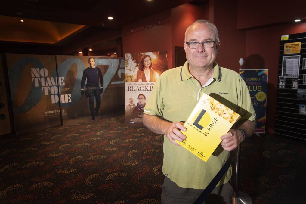 QUIET DAYS: Forum 6 Cinemas Tamworth manager Grant Lee said with the movie industry a bit quiet at the moment, it's best to reduce screening days. Photo: Peter Hardin
