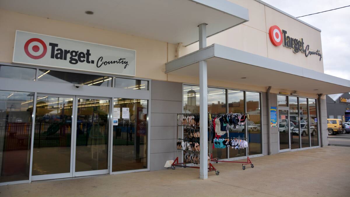 Target Gunnedah will become Kmart early next year. Photo: Jessica Worboys
