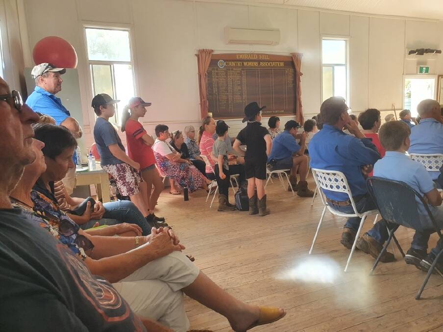 FULL HOUSE: There was about 55 people in attendance at the meeting about the Marys Mount quarry expansion and the Gunnedah Waste Facility project on Saturday. Photo: Deeanne Rankin