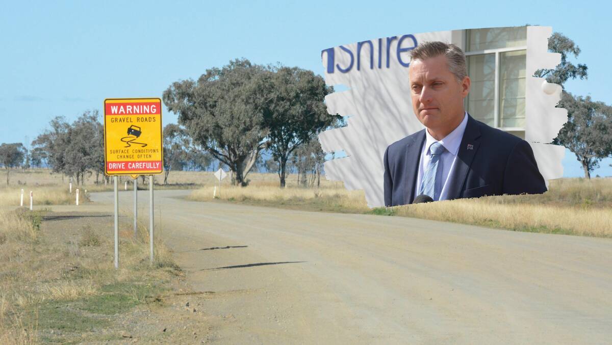 COMMITTED: Gunnedah mayor Jamie Chaffey reiterated that he will see the sealing of Rangari Road through. Photos: Jessica Worboys