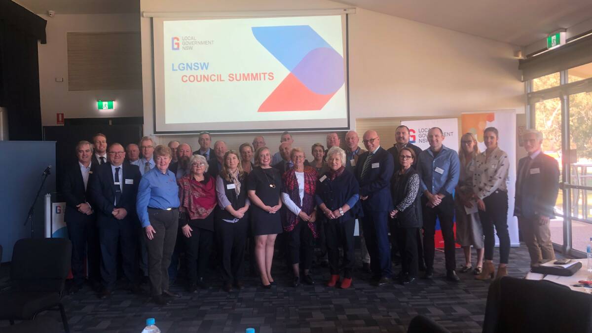 COUNCIL SUMMIT: Council representatives from all over the North West region attended the event in Narrabri. Photo: supplied