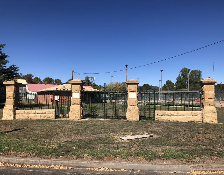 PRESERVATION: The Edward Grimes Underwood Memorial Gates in Quirindi have been restored with assistance from the Heritage Fund. Photo: supplied