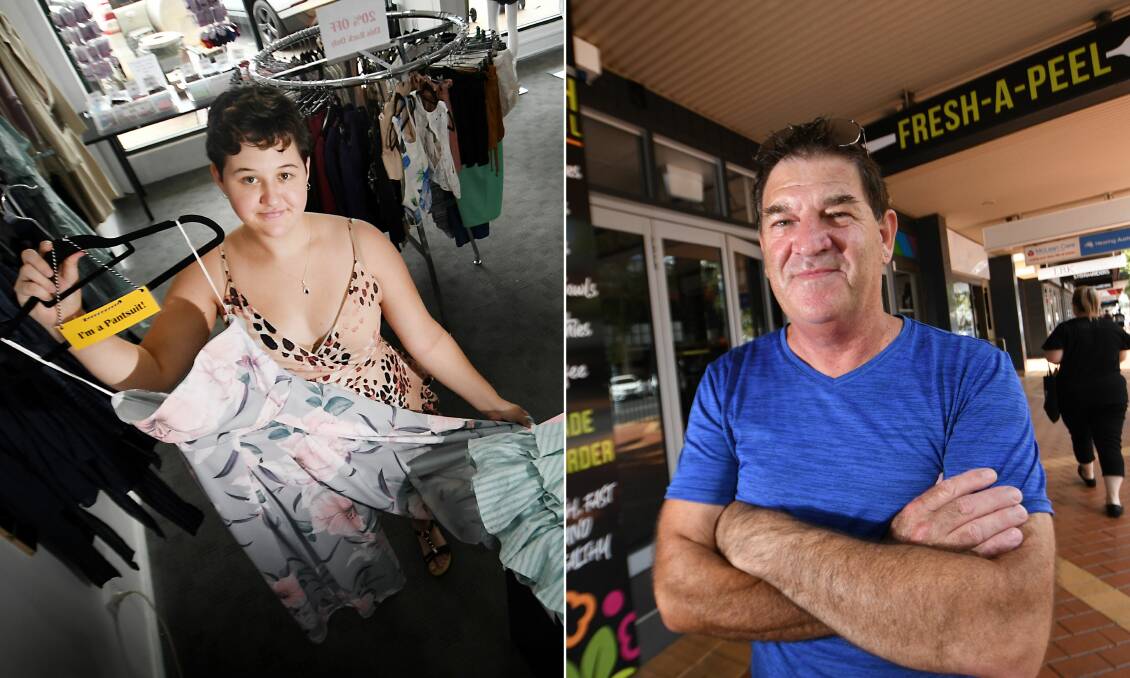 NEW OFFERINGS: Ella Fashion's Amy Davis and Fresh A Peel's Darryl Lindquist are just two new businesses looking forward to serving locals in the CBD. Photos: Gareth Gardner