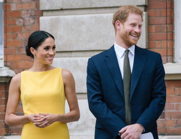 The Duchess and Duke of Sussex ahead of their visit to Dubbo on October 17. Photo: Kensington Palace/ Twitter