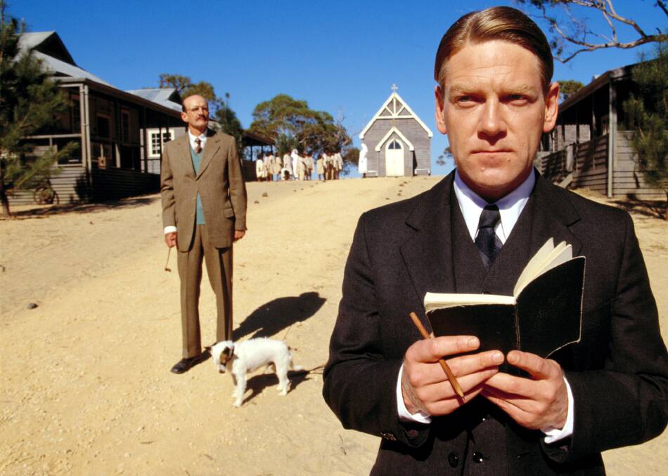 Kenneth Branagh in a scene from Rabbit Proof Fence. 