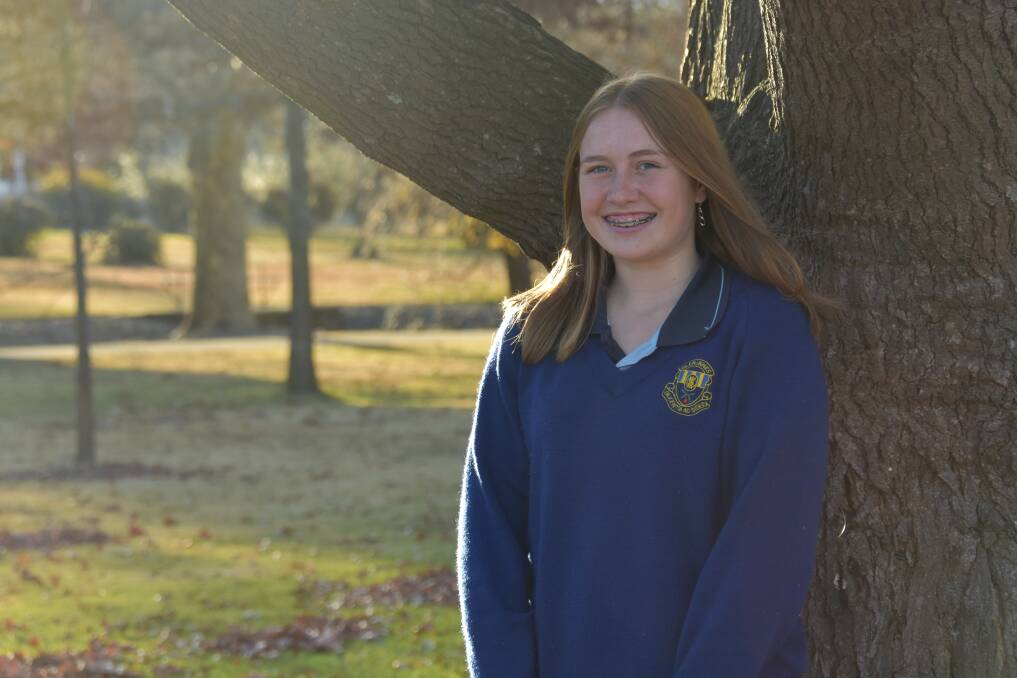 RISING STAR: Glen Innes' teenage singer Kathryn Luxford is heading to Sydney to audition in the Talent Development Project. Photo: Nicholas Fuller