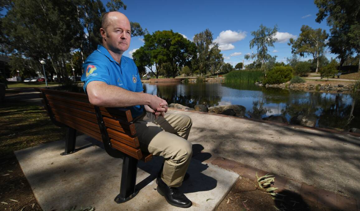 WATCHING OUT: Tamworth Regional Council water sustainability officer Ian Lobban says big consuming companies will be looked at. Photo: Gareth Gardner 230419GGA03