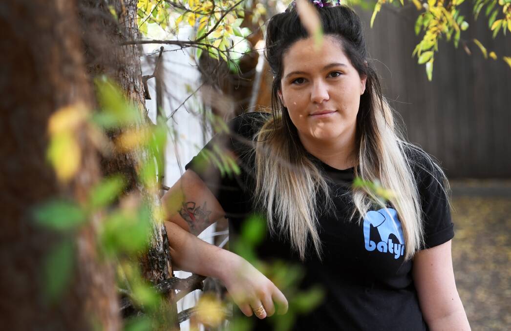 OWNING AND SHARING: Tamworth woman Amy Devrell is helping heal herself and others sharing her story. Photo: Gareth Gardner 160619GGB04