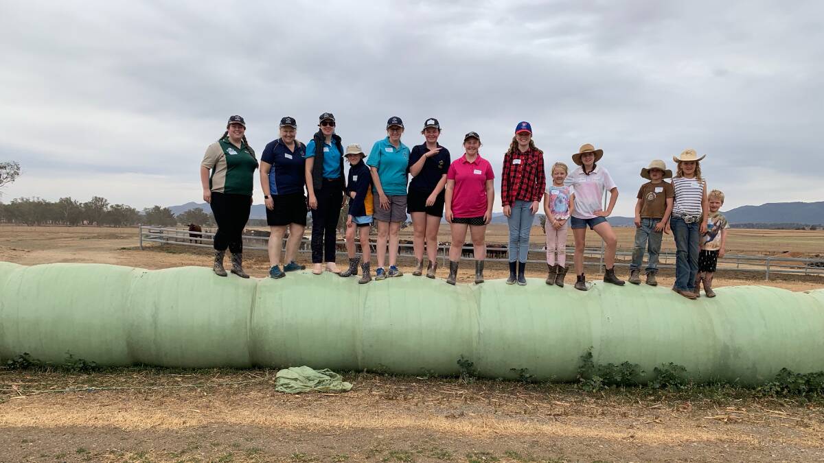HERE TO HELP: Girl Guides from the Lake Macquarie area made their way to Tamworth to lend a hand and learn. Photo: Supplied.