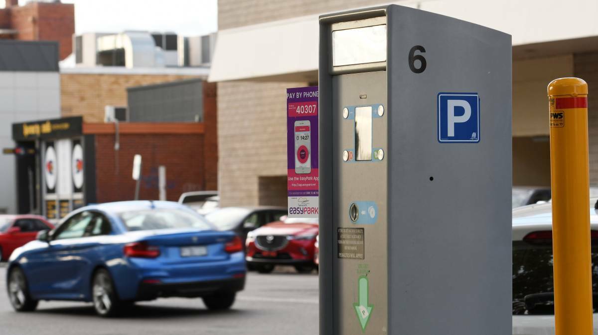 PARK IT: A bid to block a rise to CBD parking charges was shot down by the council. Photo: Gareth Gardner