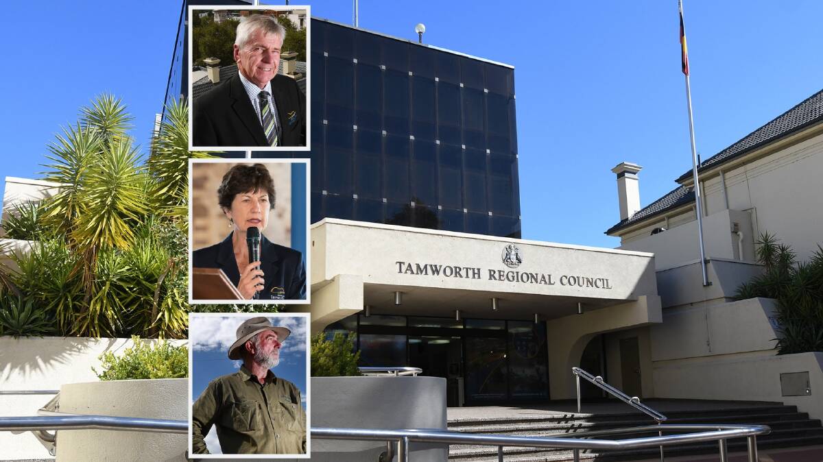 SMART CHOICE: Councillors Phil Betts, Helen Tickle and Russell Webb all pinpointed a Tamworth university as a major election issue.