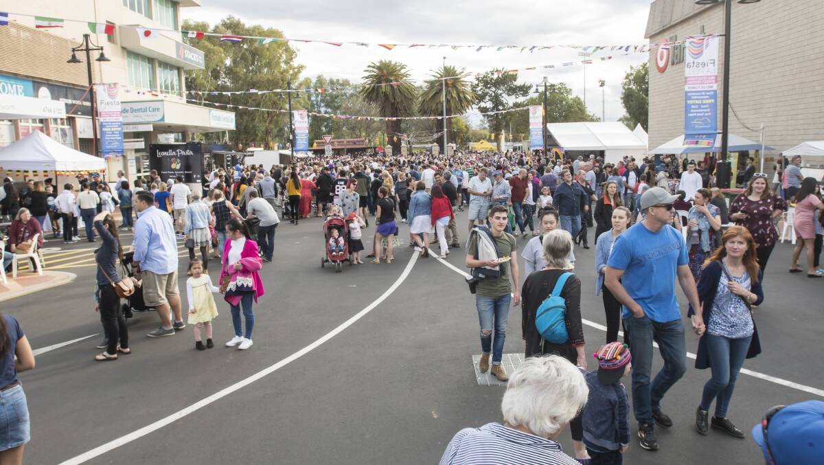 FOOD FOR THOUGHT: People say there is still room for growth in Tamworth's multicultural festival. Photo: Peter Hardin 131018PHE172