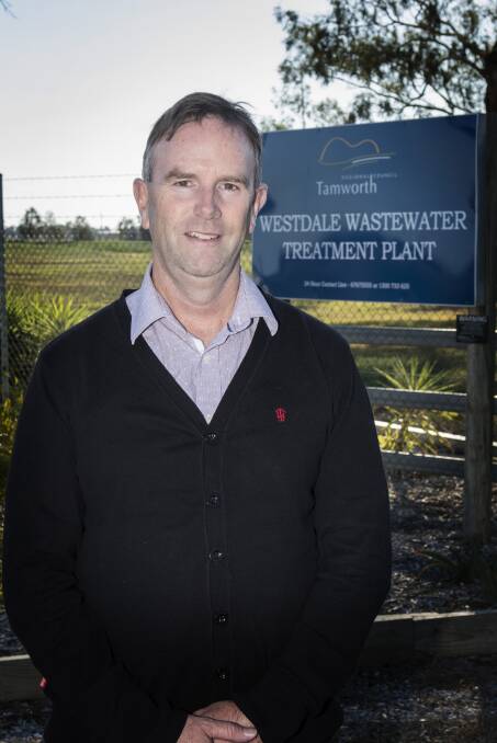 NOTHING TO WASTE: Councillor Mark Rodda suggested federal money could be used for waste-water recycling. Photo: Peter Hardin 210619PHE007