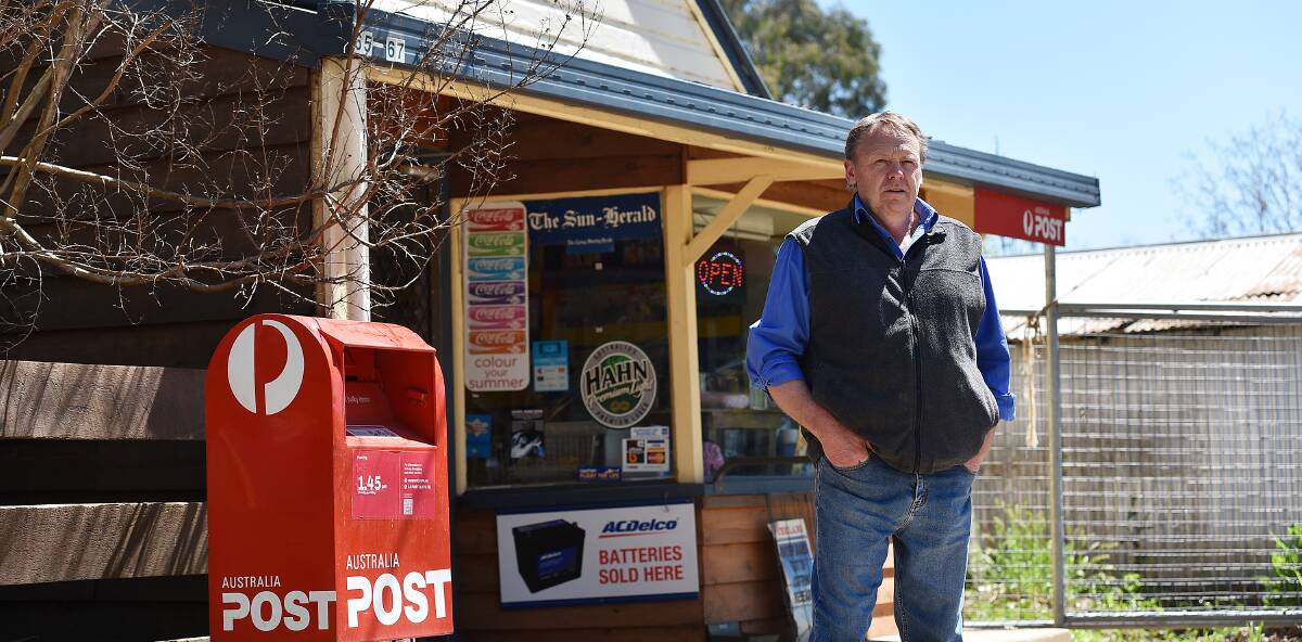FUTURE BECKONS: Woolomin store owners Shane Douglas has thanked the community for its support. Photo: Gareth Gardner 280916GGC03