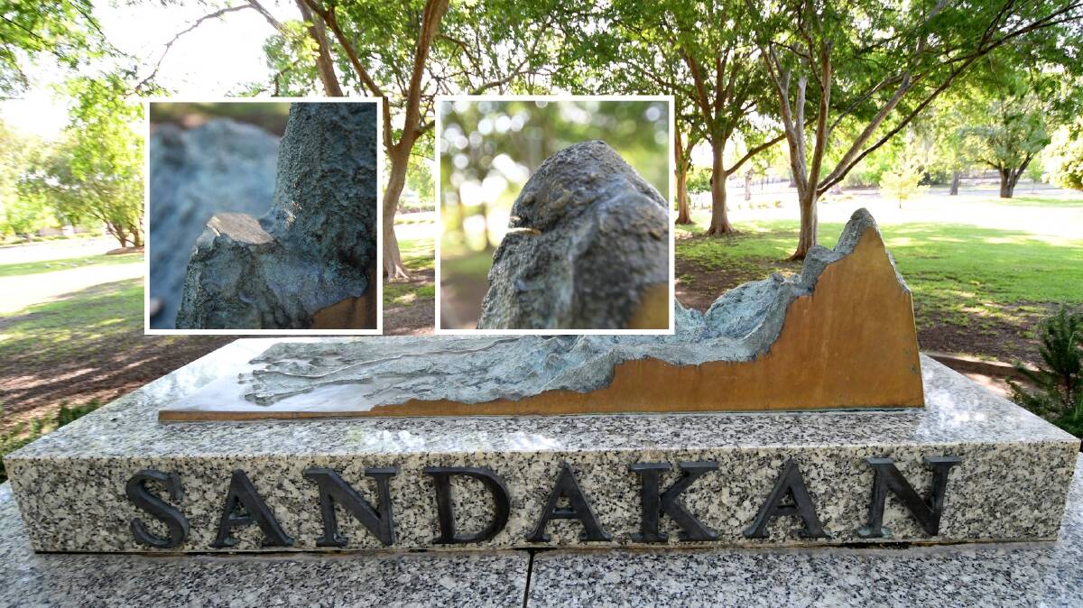 COWARDLY: The Tamworth RSL sub-branch was gutted by another vandal attack on a local war memorial. Photos: Gareth Gardner