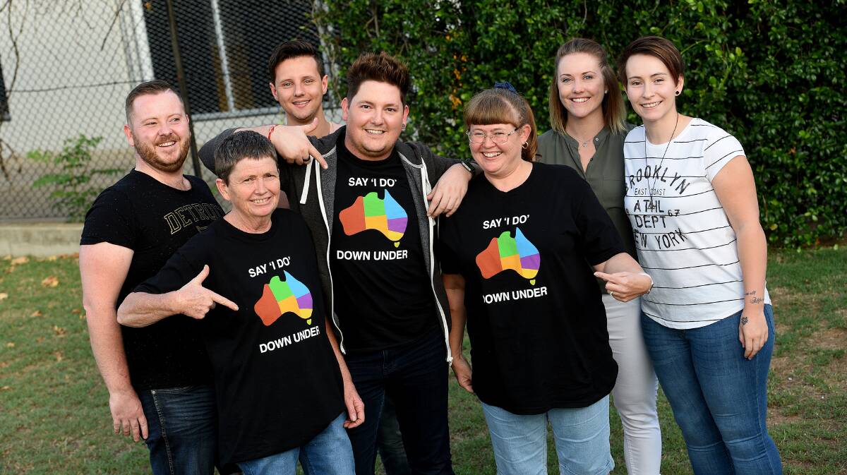 TAMWORTH SUPPORT: About 80 locals turned out for the marriage equality forum this week. Photo: Gareth Gardner 140317GGE04