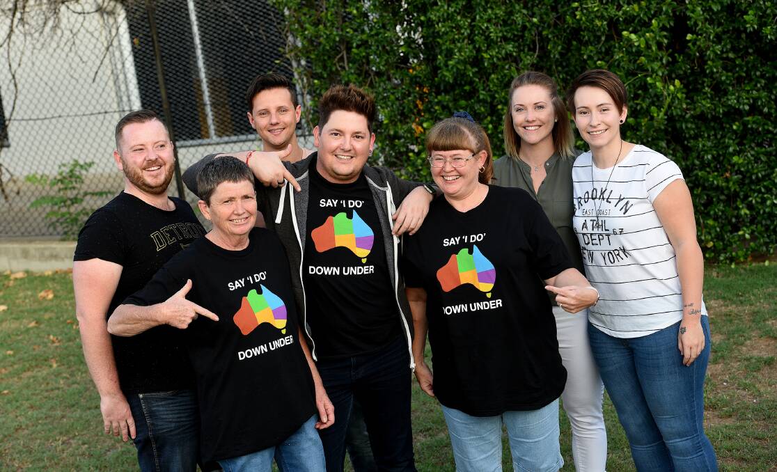SUPPORTERS: Tamworth locals at a recent marriage equality forum in Tamworth. Photo: Gareth Gardner 140317GGE04