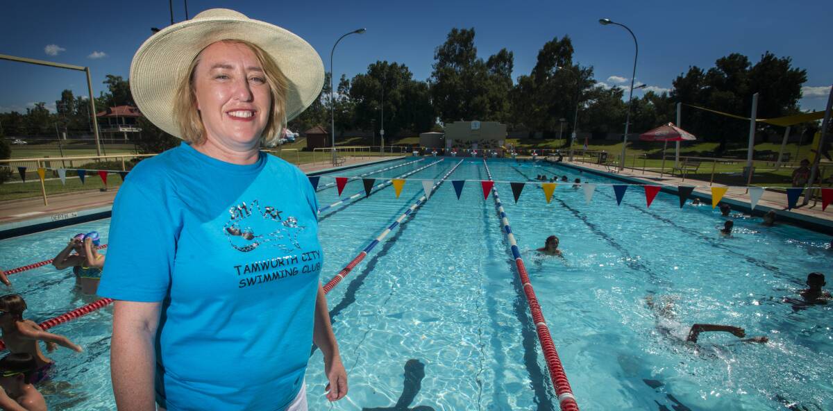NOW'S THE TIME: Swimming club vice-president Michelle Bolte wants aquatic centre commitment from council. Photo: Peter Hardin 090117PHC003