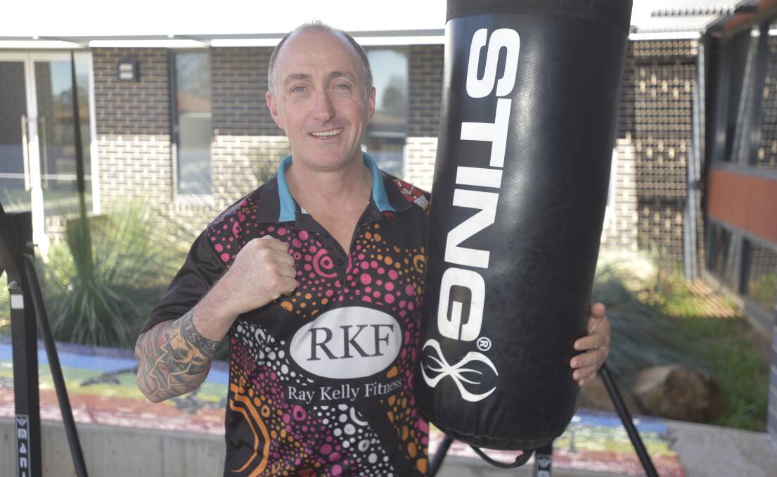 READY TO FIGHT: Ray Kelly launching his diabetes program at The Youthie in Coledale earlier this year. Photo: Jacob McArthur