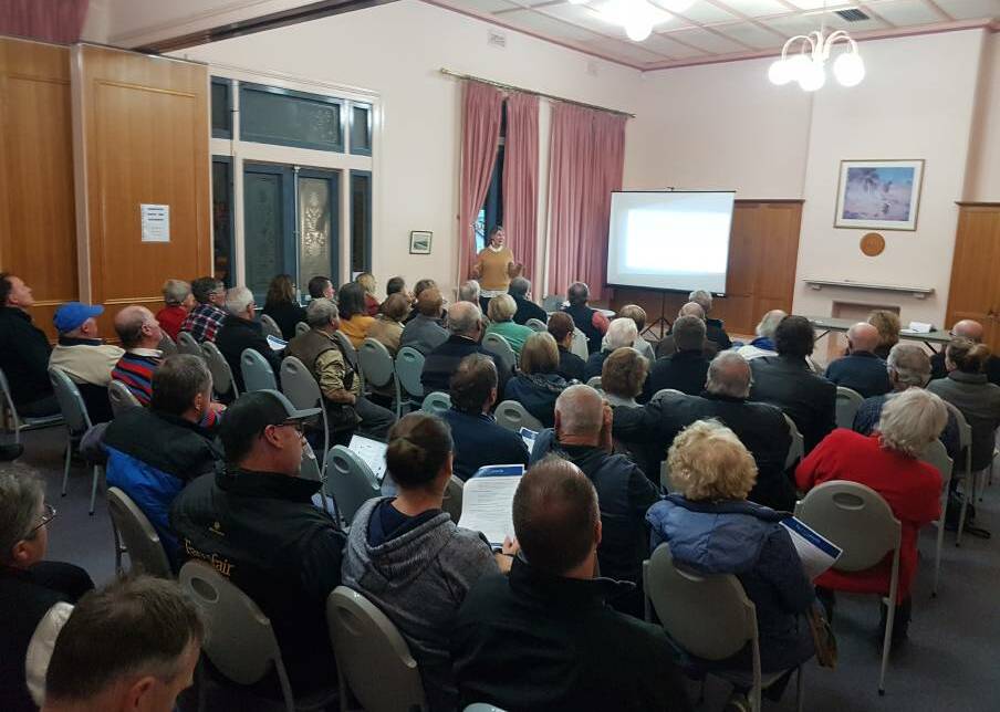 LOTS OF INTEREST: There was close to 50 people at the council's community consultation meeting back in July. Photo: Jacob McArthur
