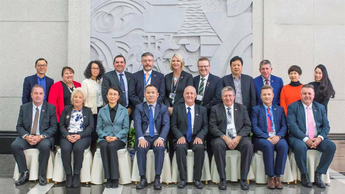 REVISITED: Namoi Unlimited joint organisation council representatives meeting Chinese official on their last visit to the country.