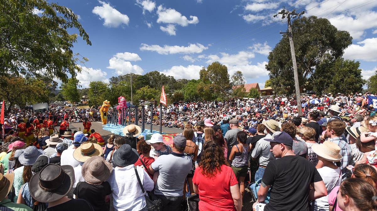 GOLDEN AWARD: Nundle's Go for Gold festival has helped the small town earn a top NSW award. Photo: Gareth Gardner 260316GGB01