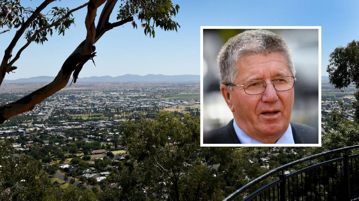 DISADVANTAGED: Tamworth mayor Col Murray says regional cities have their own issues which need to be addressed.