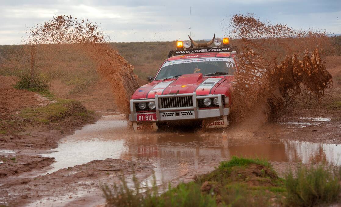 CASH SPLASH: The Road Boss Rally is renowned for taking the beaten track.