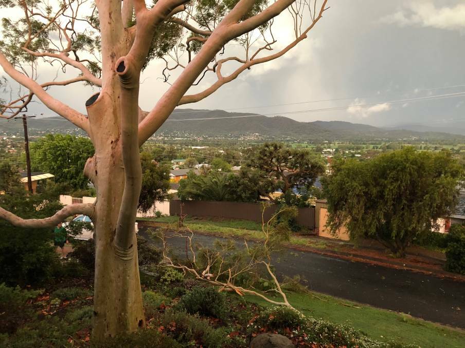 WILD WEATHER: Tamworth declared a disaster zone following Thursday's storms. Photo: Julia Farina