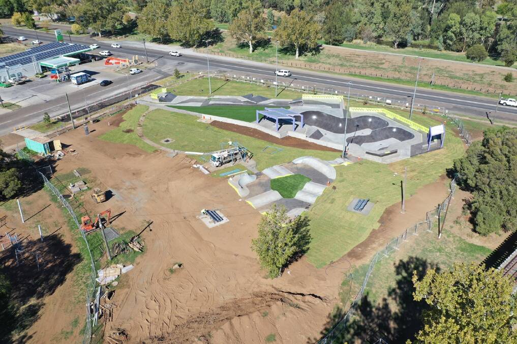 READY TO ROLL: The new Tamworth skatepark will be opened to the public on May 26. Photo: Tamworth Regional Council