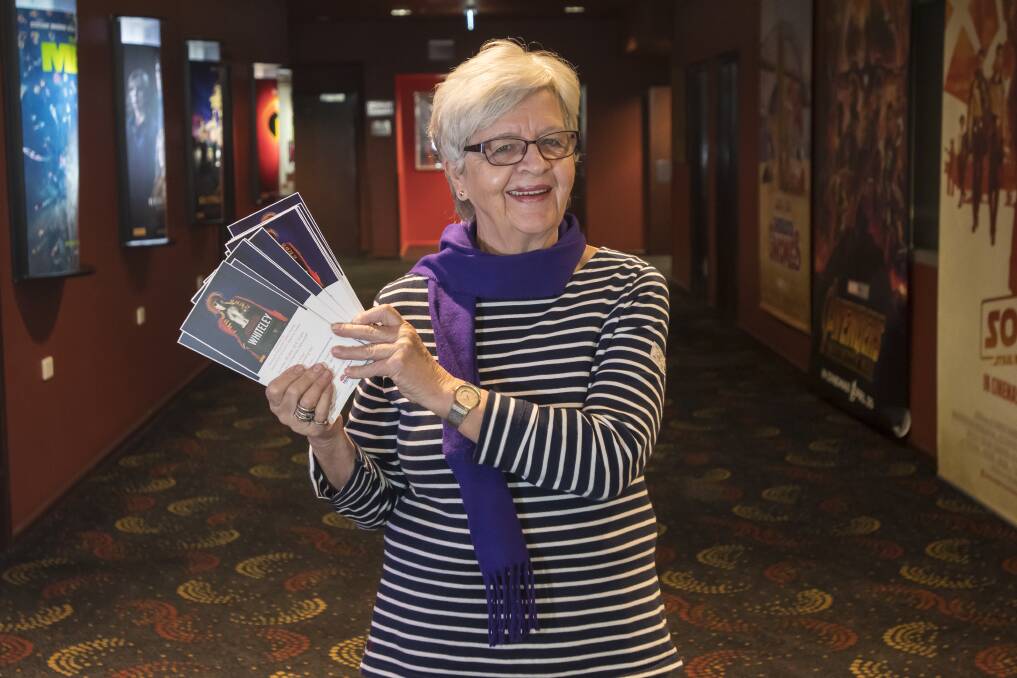 HOT TICKETS: Meg Larkin says there has been a lot of interest in a Tamworth screening of a Brett Whiteley documentary. Photo: Peter Hardin 140518PHA006