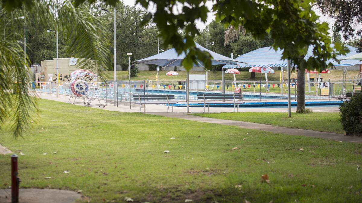 CONCERNS: One councillor has called for a funding strategy for the city's current pools. Photo: Peter Hardin 030217PHD023