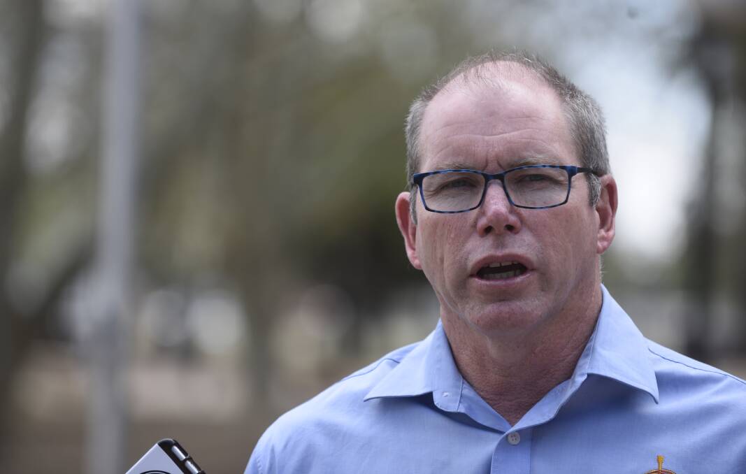 FEARS HOSED: Tamworth water director Bruce Logan says there will be water for the city past March 2021. Photo: Jacob McArthur