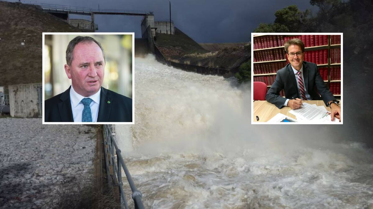 CASH SPLASH: New England MP Barnaby Joyce warns federal funding for Dungowan Dam could be taken back if the project doesn't get moving.