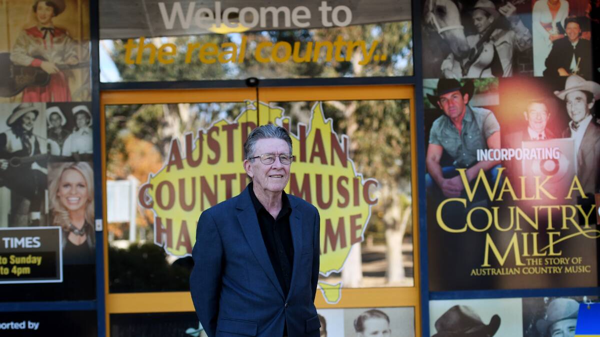 LIVE FOREVER: Country music hall of fame president Eric Scott says the institution will have a future after brokering a deal with the council. Photo: Gareth Gardner 070618GGF006