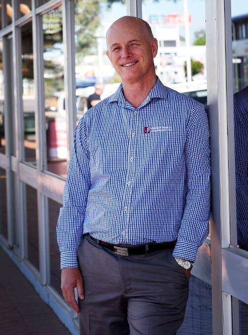 CHAMPIONING FOR CAMPUS: Mitchel Hanlon still sees the need for a Tamworth university campus despite higher than average drop-out rates. Photo: Gareth Gardner