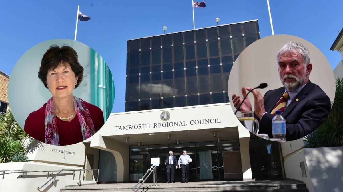 HEAD TO HEAD: Deputy mayor Helen Tickle will face a challenge from her predecessor Russell Webb at Tuesday's council meeting.