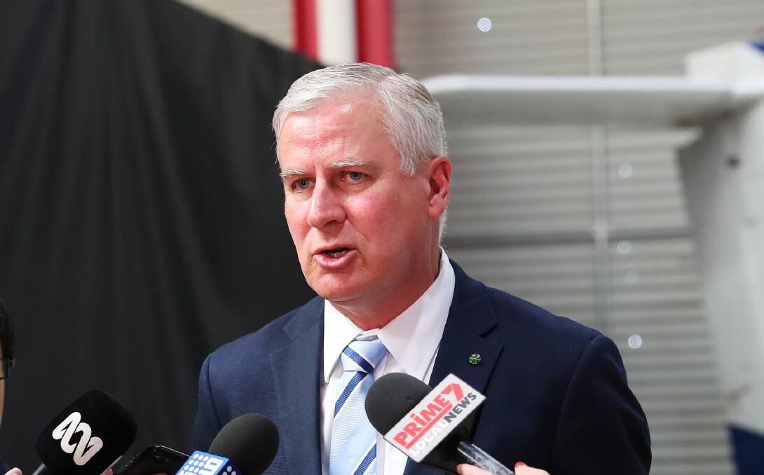 Riverina MP and Deputy Prime Minister Michael McCormack, who saw off a leadership challenge from Barnaby Joyce on Tuesday morning.