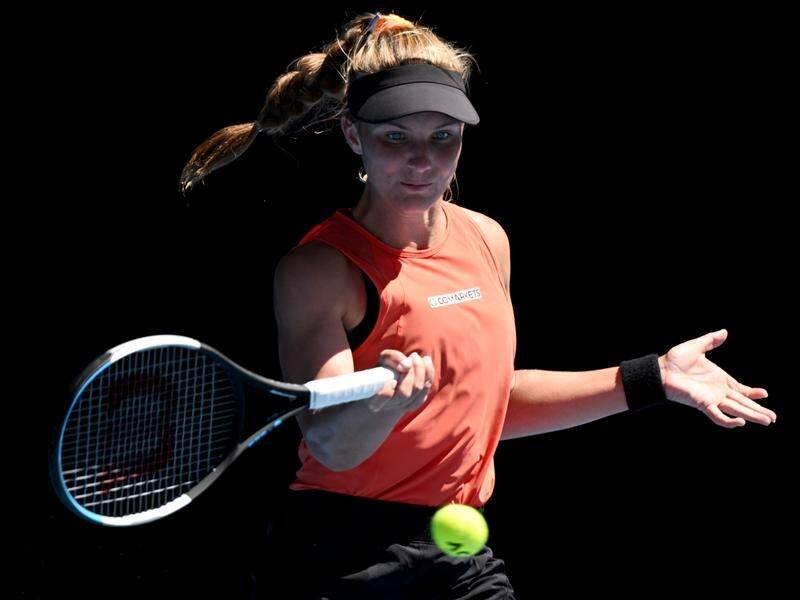 Local wildcard Maddison Inglis's breakout Australian Open run has come to an end.