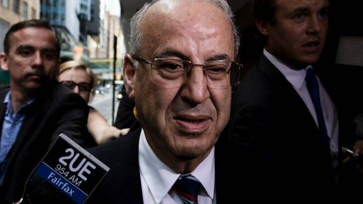 Eddie Obeid, found by the ICAC to have acted corruptly. Photo: Dominic Lorrimer